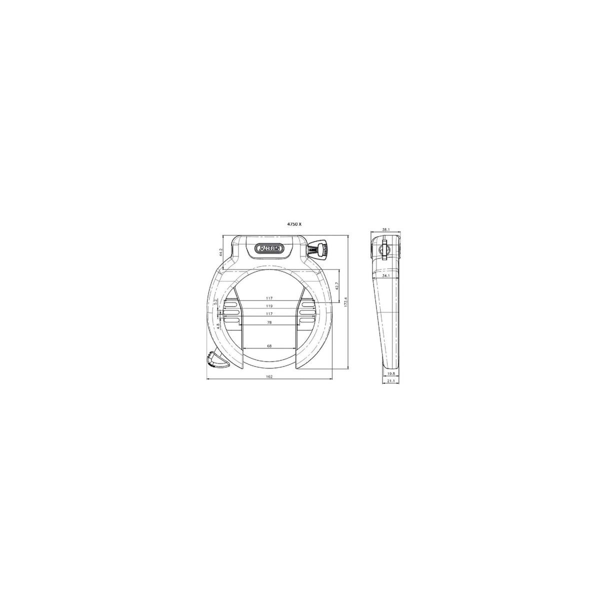 ABUS RINGSLOT AMPARO 4750X ART 2