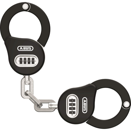 Abus 10 BK Kettenschloss Silber