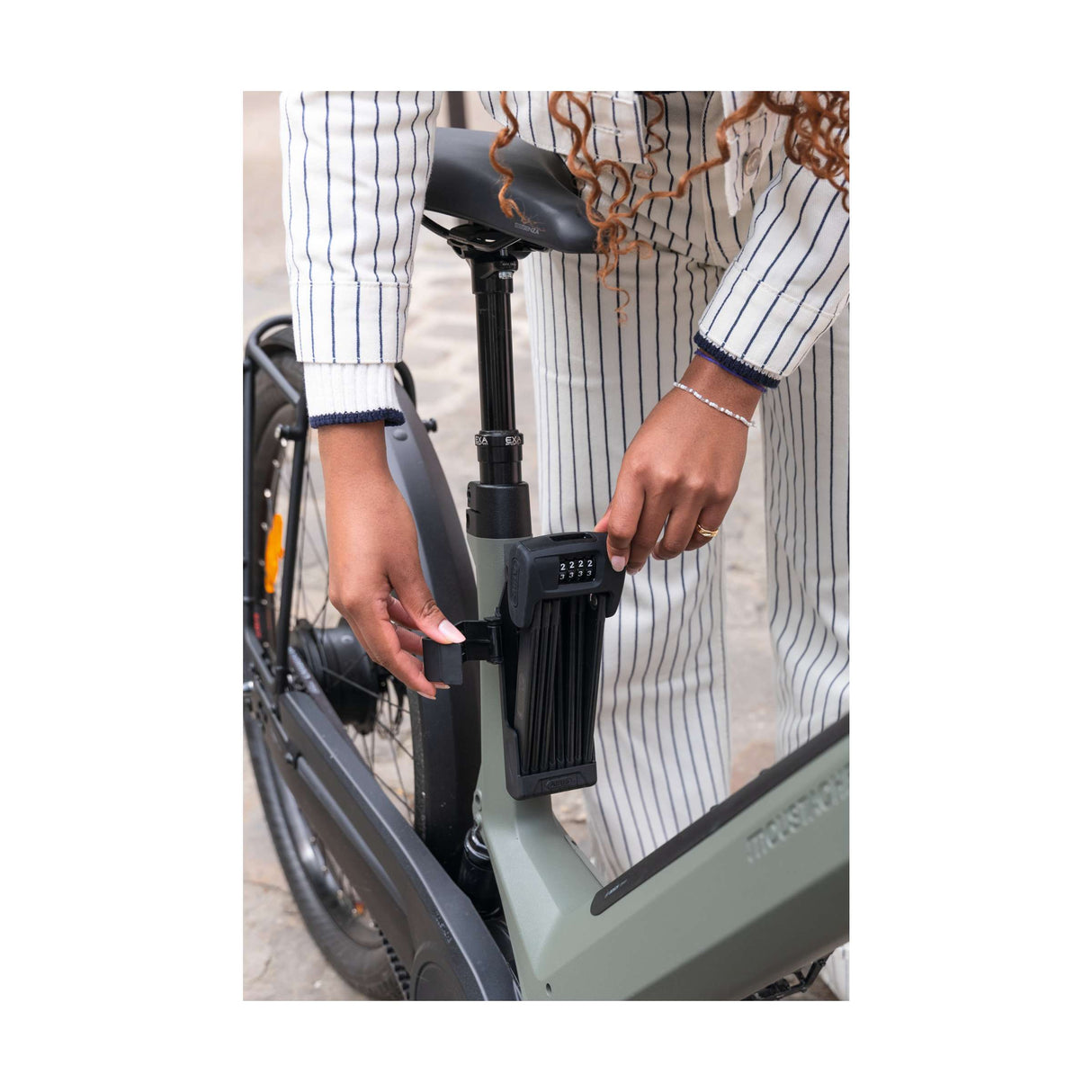 Abus Faltschloss Bordo 6000c 120 schwarz sh