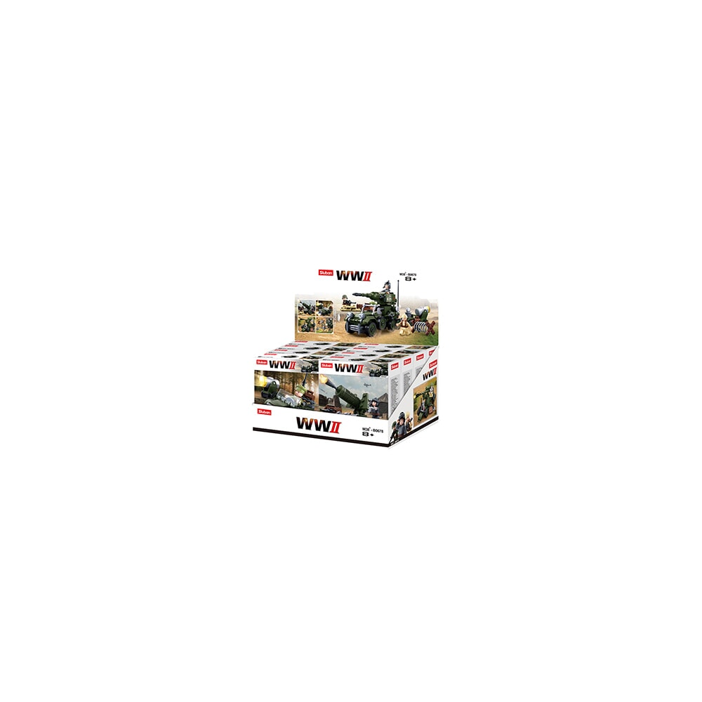Sluban Wwii 4 in 1 Display (M38-B0678)