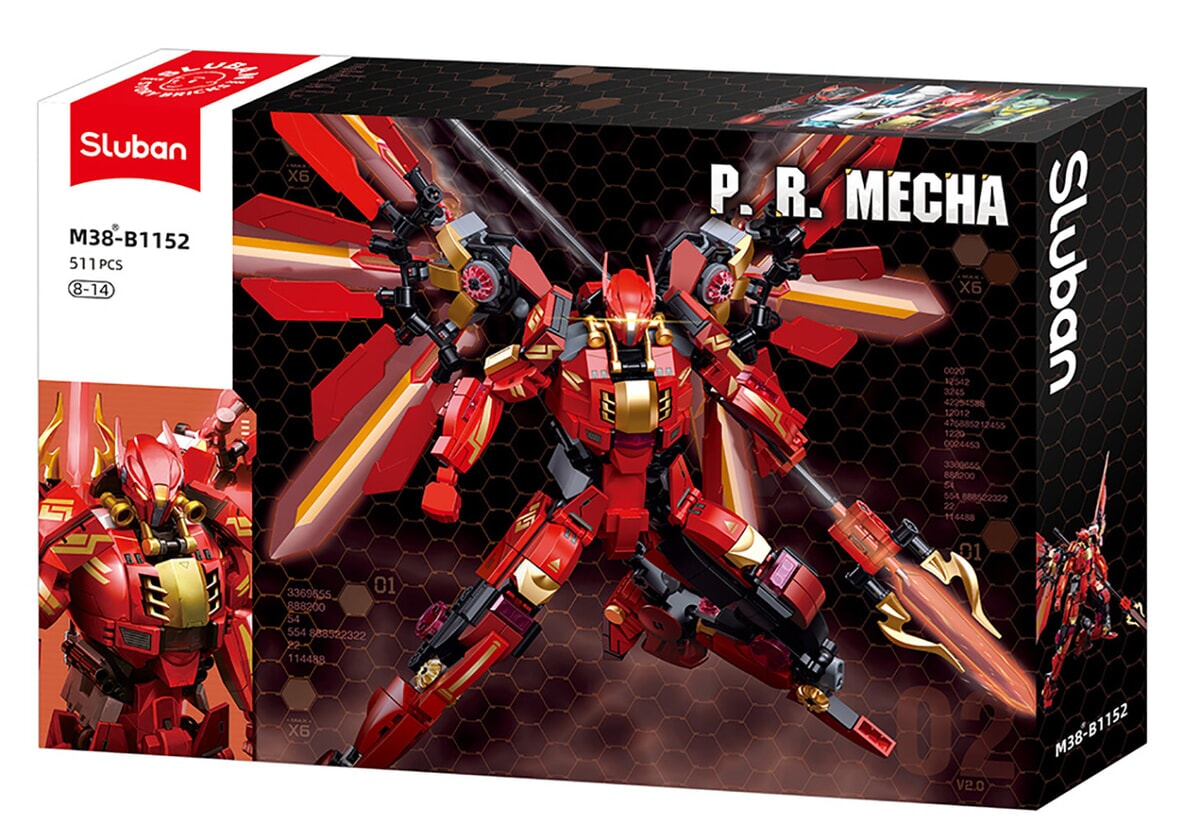 Sluban p.r. mech rot (m38-b1152)