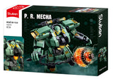 Sluban p.r. mechagrün schwarz (m38-b1153)