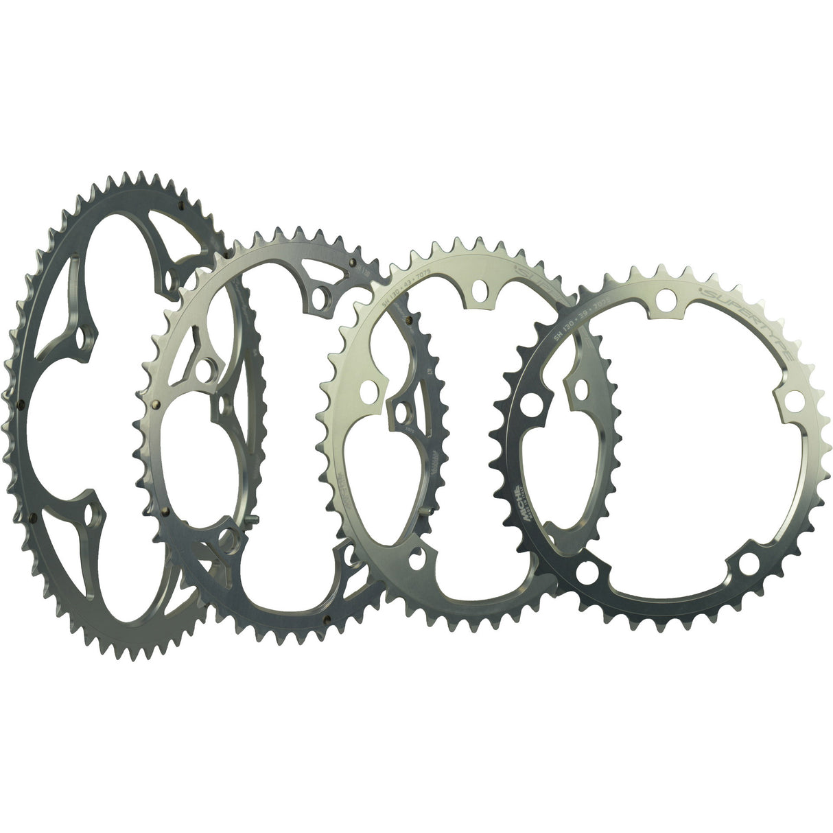 Shimano Miche Chain Top 43T 3 32 43 130 Supertype Silber
