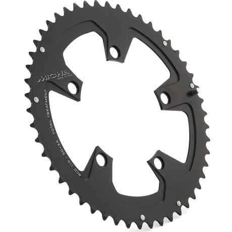 Miche Chaining Leaf 50T Team 10s 5 Arme schwarz (Kurbel Set)