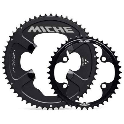 Miche Chaining Leaf UTG R92 12V 58 Tands Schwarz mit Schrauben