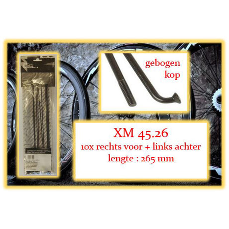 Miche Spaak+Nip. 10x RV+La XM 45,26