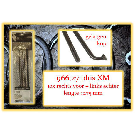 Miche Spaak+Nip. 10x RV+LA 966.27 plus xm