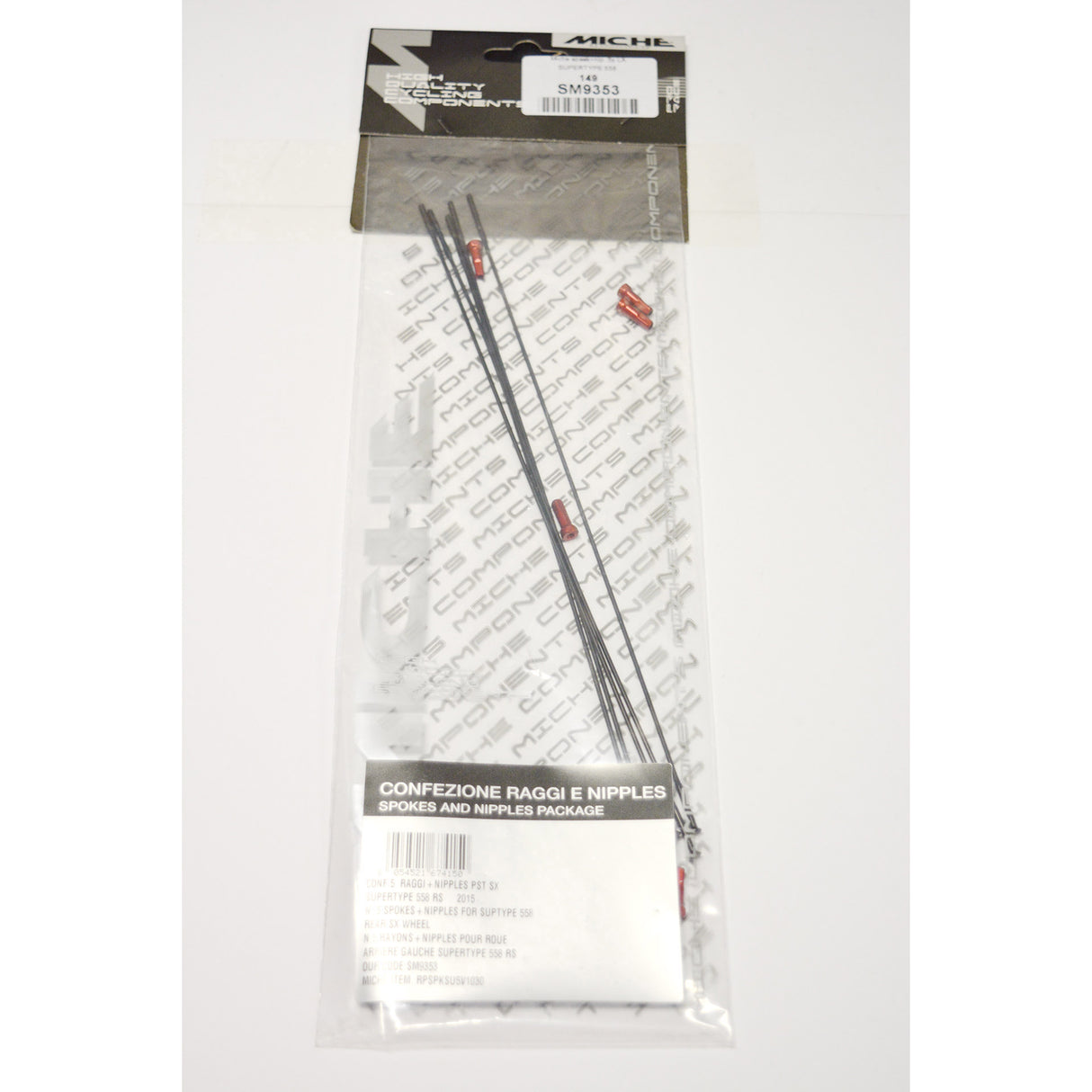 Miche Speiche Supertype 558 253mm la schwarz (5Stk)