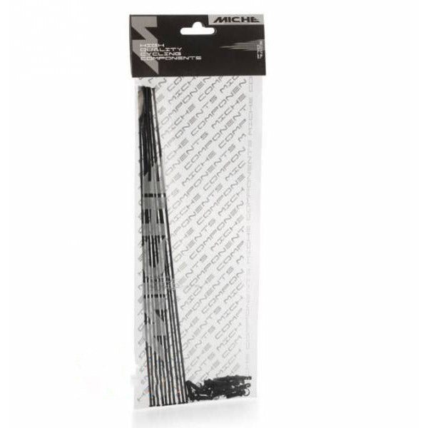 Miche Speichen SWR FC Cross DX CL 283mm RV+LA schwarz (10 Stück)