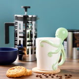 Lisa Parker Keramiktasse mit Oktopus-förmigem Henkel