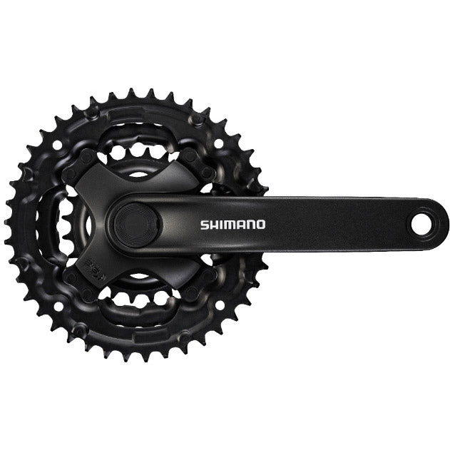 Shimano Kurbelgarnitur Y301 6 7 8V 42 34 24T 170mm -7mm schwarz