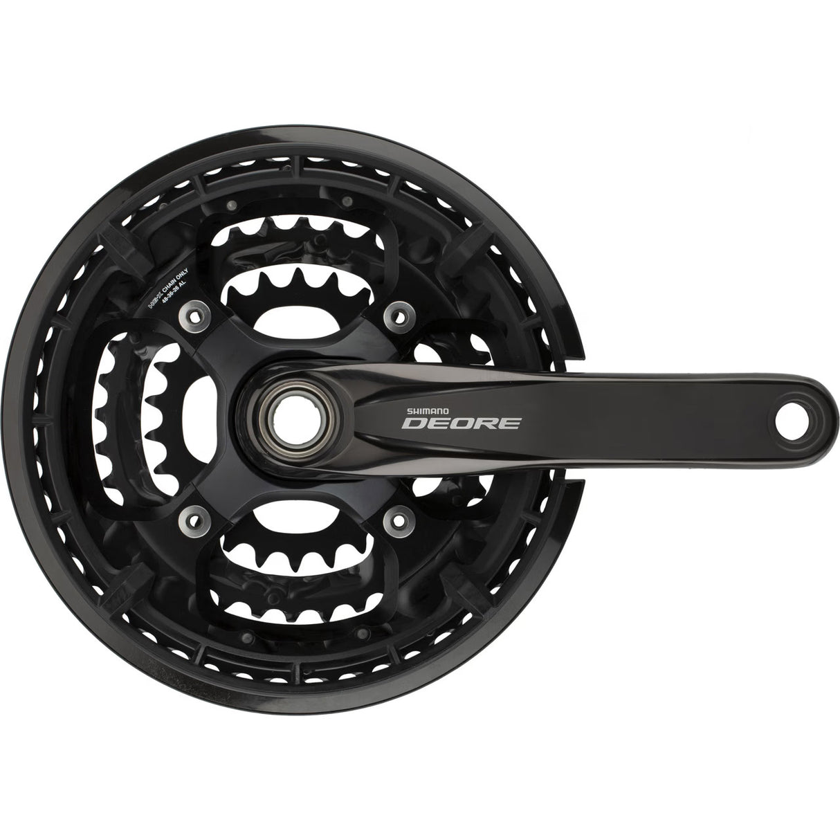 Shimano Kurbelgarnitur Deore 3x10v 175mm 26 36 48t schwarz OEM
