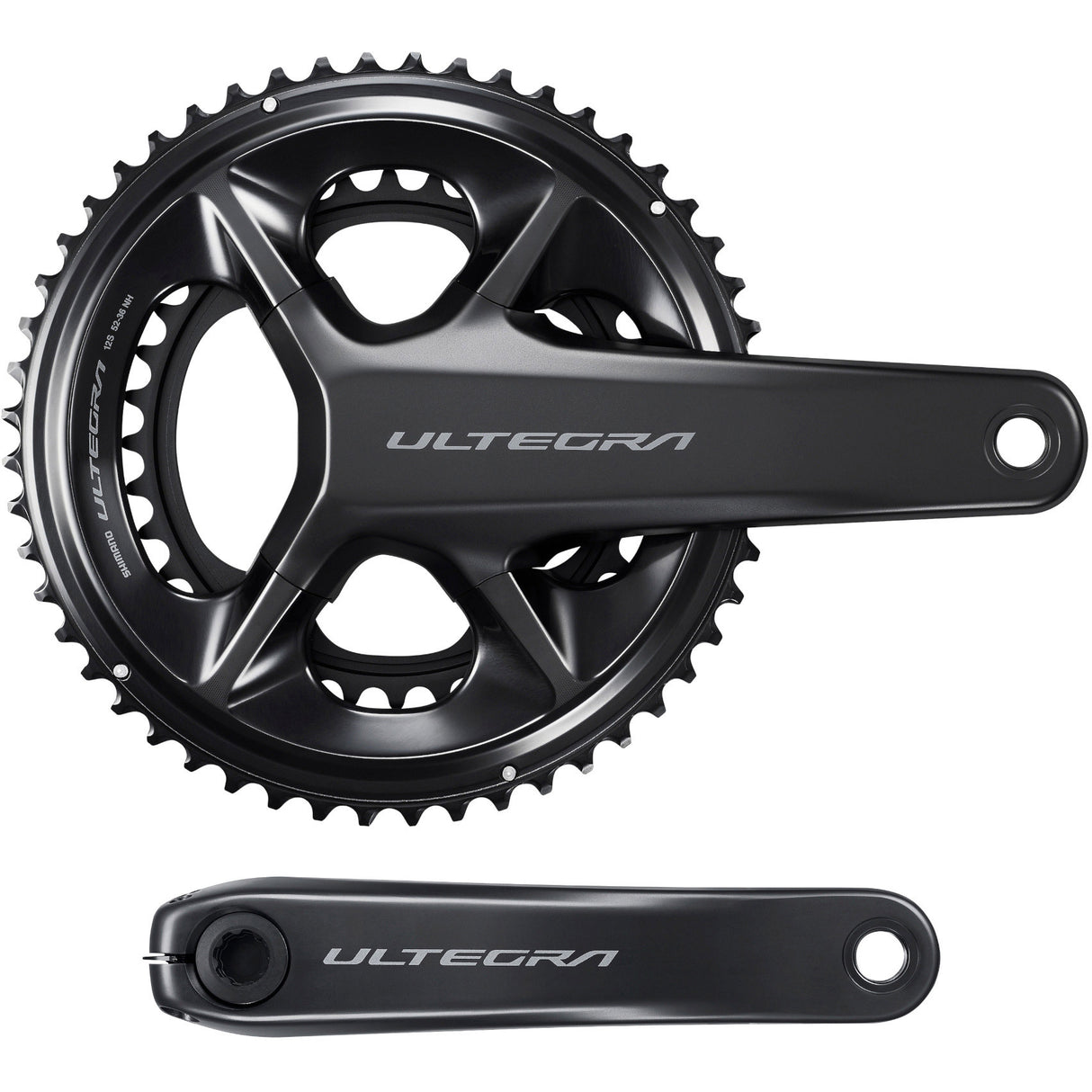 Shimano crankstel ultegra 12v 175mm 36-52t zwart oem
