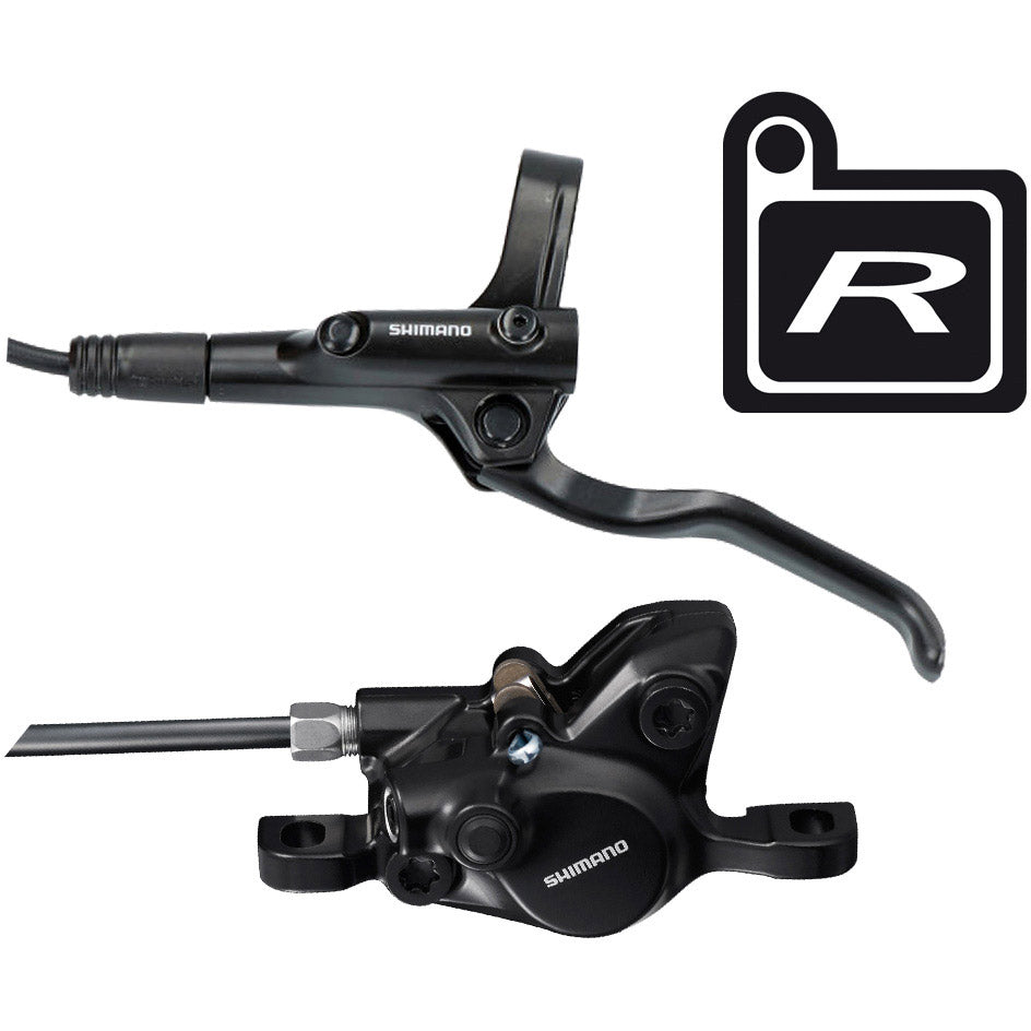 Shimano Scheibenbremsenset MT200 für kurz 75cm schwarz