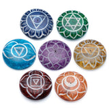 Chakra-Stein-Räucherstäbchenhalter aus Speckstein
