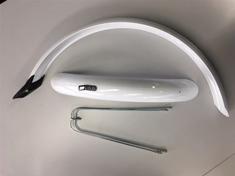 EUROFENDER SET MATBOARDS 20 Zoll 58 mm PVC Weiß