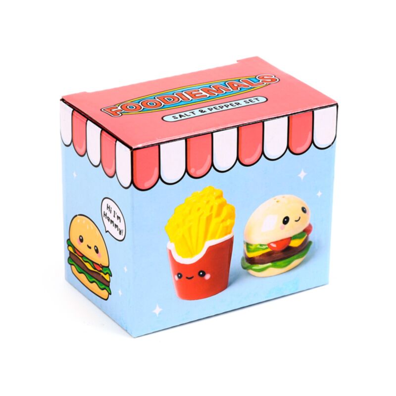 Hammy, das Burger-Pommes-Foodiemals-Salz- und Pfefferset
