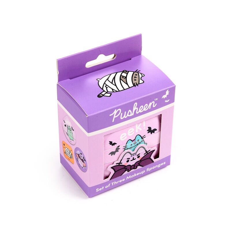 Pusheen die Katze Halloween-Set mit 3 Make-up-Schwämmen