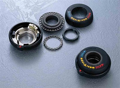Shimano Balcoal Lock 1 Zoll x 24 T.P.I. , Drahtversion. Kommt ohne den unteren Ball Head Cup