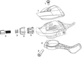 Sram Daumenversteller x01 dh Trigger x01 dh 7sp schwarz