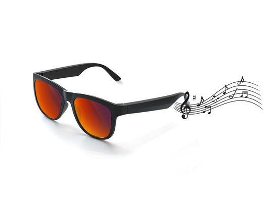 Calibre Soundglasses Datenbrille polarisiert - rot