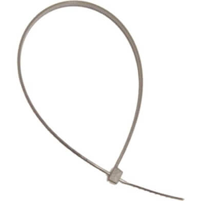 Selco -Kabelbindungen Tyrrips grau 20 cm 200 x 3,5 mm (S. 100)