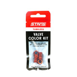 Stans Stans Tubeless-Ventil-Farbset – Orange