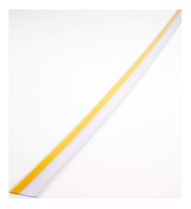 Preiskartenhalter mit Klebstoffstreifen - 100x4 cm