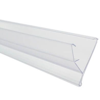Preiskartenhalter mit Klicksystem - 100x4 cm