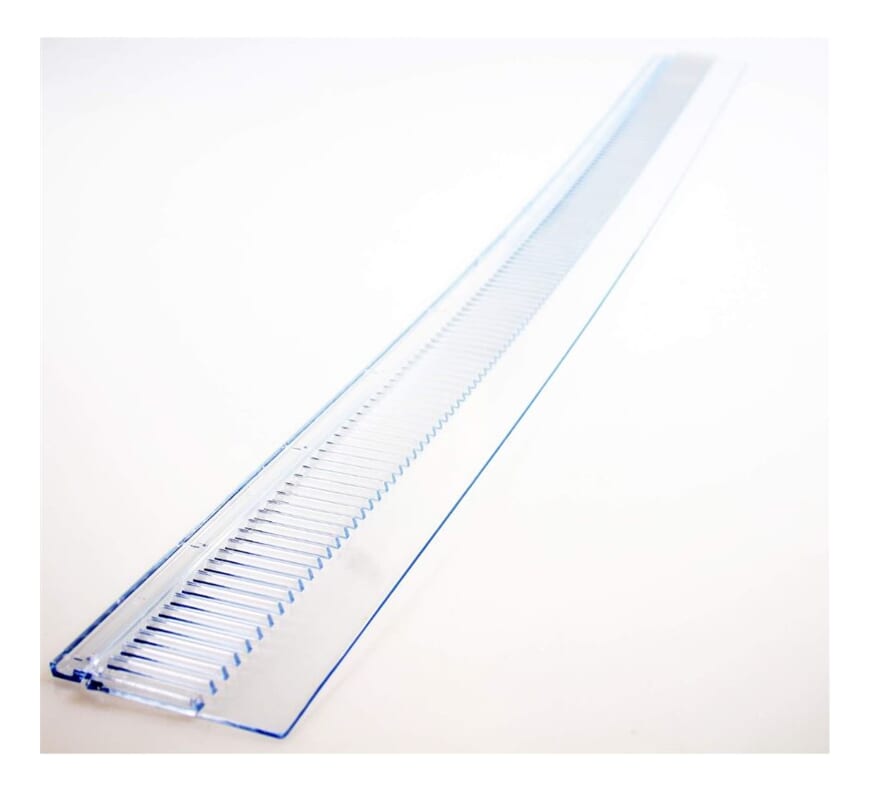 Trennwand gerippt – 100 cm