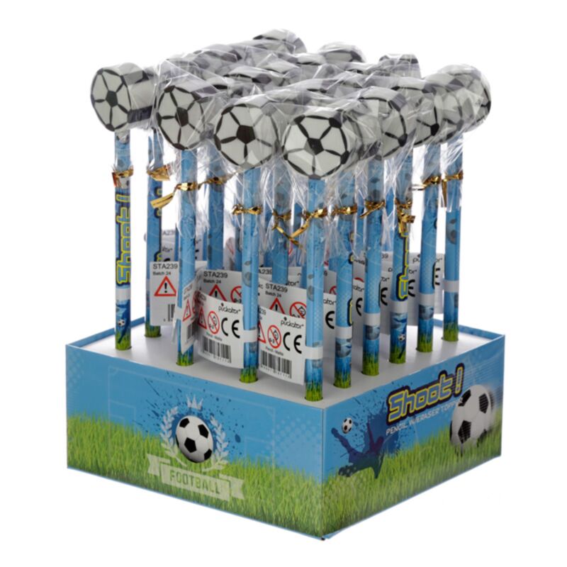 Fußball - Radierstift