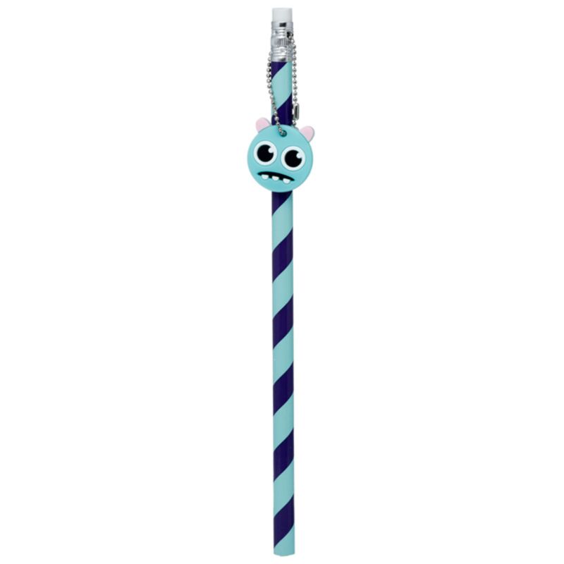 Set mit 2 PVC-Anhängern Bleistift – Monsterz Monster
