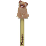 Mops – Bleistift mit PVC-Oberseite