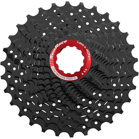 Sunrace Kassette CSRZ800 12V 11-36T schwarz rot