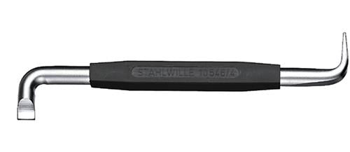 Stahlwille Schlitzschraubendreher abgewinkelt 0,8x4mm