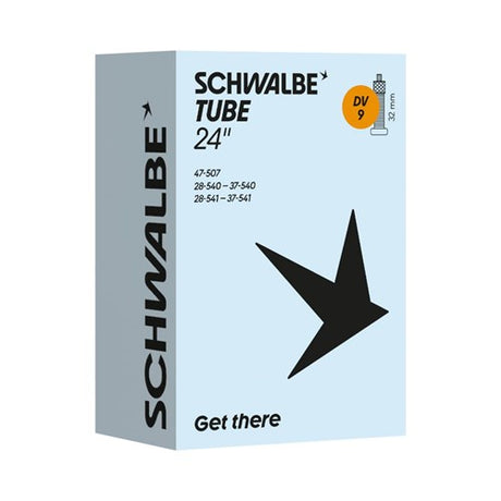 Schwalbe Schlauch DV9 32 mm (24) 28 47-507 541 Modell 2026 – niederländisches Dunlop-Ventil