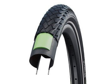 Schwalbe Tire Green Marathon Greenguard 28x1 5 8x1 3 8 (37-622) Schwarz