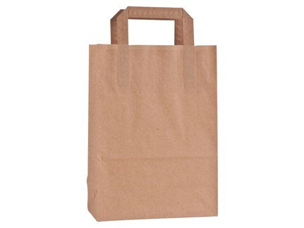 Tragetaschen großes Papier 32x17x44, Karton mit 25 Beuteln