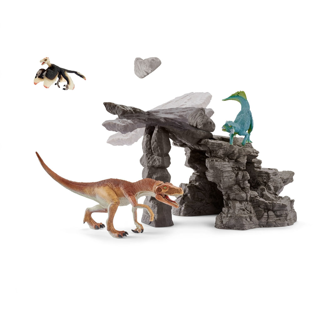 Schlich Dinosaurier spielt mit Höhle 41461