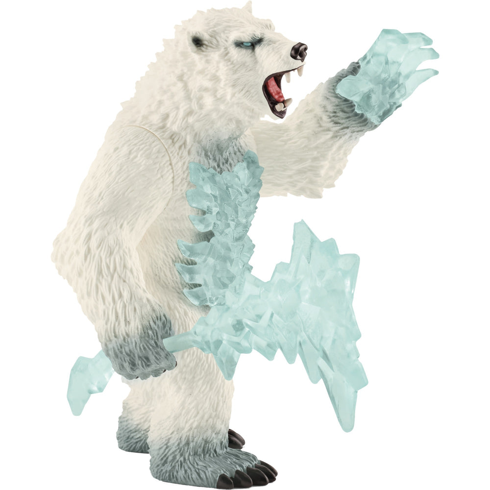 Schleich Eldrador Snowstorm Bär mit Waffe