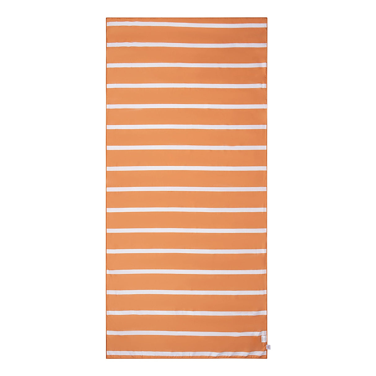 Seestern | Orangefarbenes Mikrofaserhandtuch 180 x 90 cm