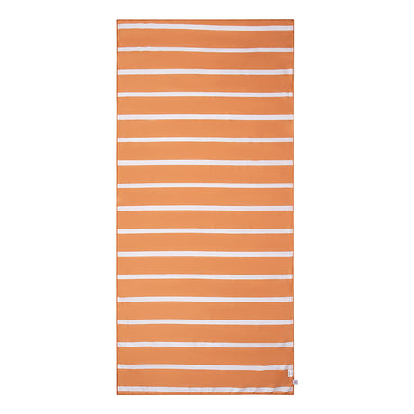 Seestern | Orangefarbenes Mikrofaserhandtuch 180 x 90 cm