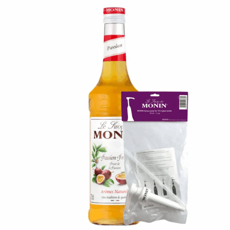 Monin Sirup Passion (70 cl) + Siruppumpe (10 ml)