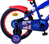 Sonic Prime Children's Bicycle - Jungen - 16 Zoll - Blaurot - Zwei Handbremsen