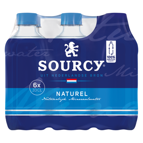 Sourcy Blue Mineralwasser natürlich (6x33cl)