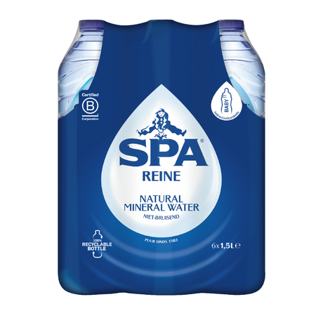 Spa reine blaue Kappe (6x 1,5 Liter)