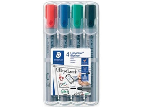 Staedtler lumocolor Flipchartmarker (1x 4 Stück)