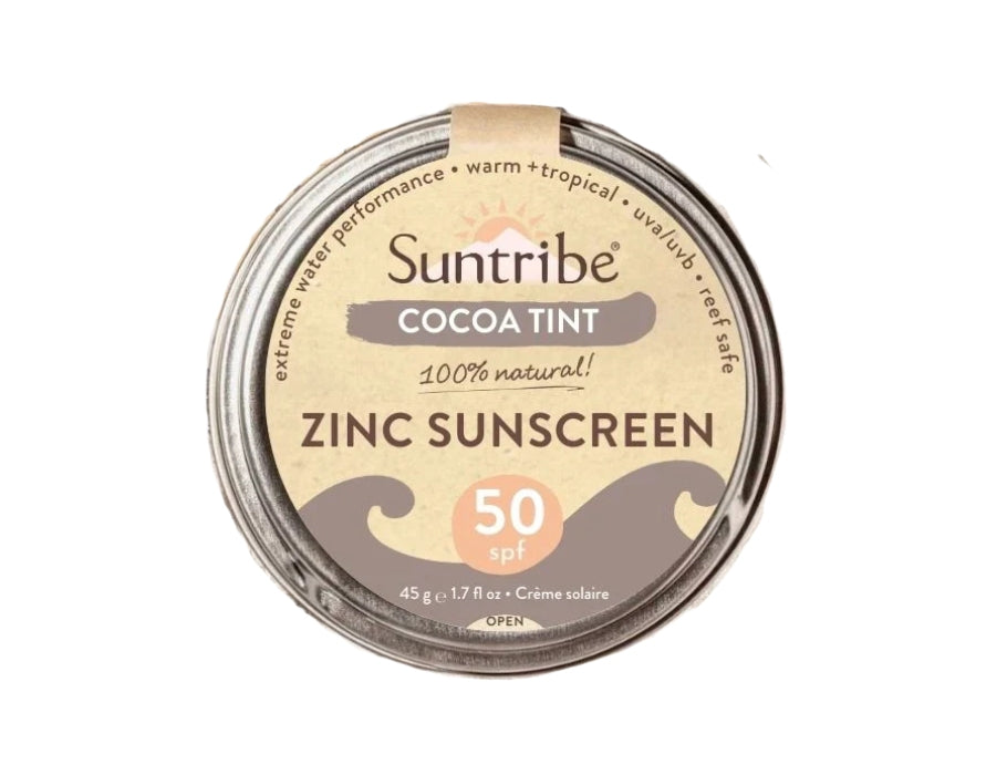 Suntribe Sonnenschutzmittel – Gesichtssport – Lichtschutzfaktor 50 – Schlammtönung – 45 g