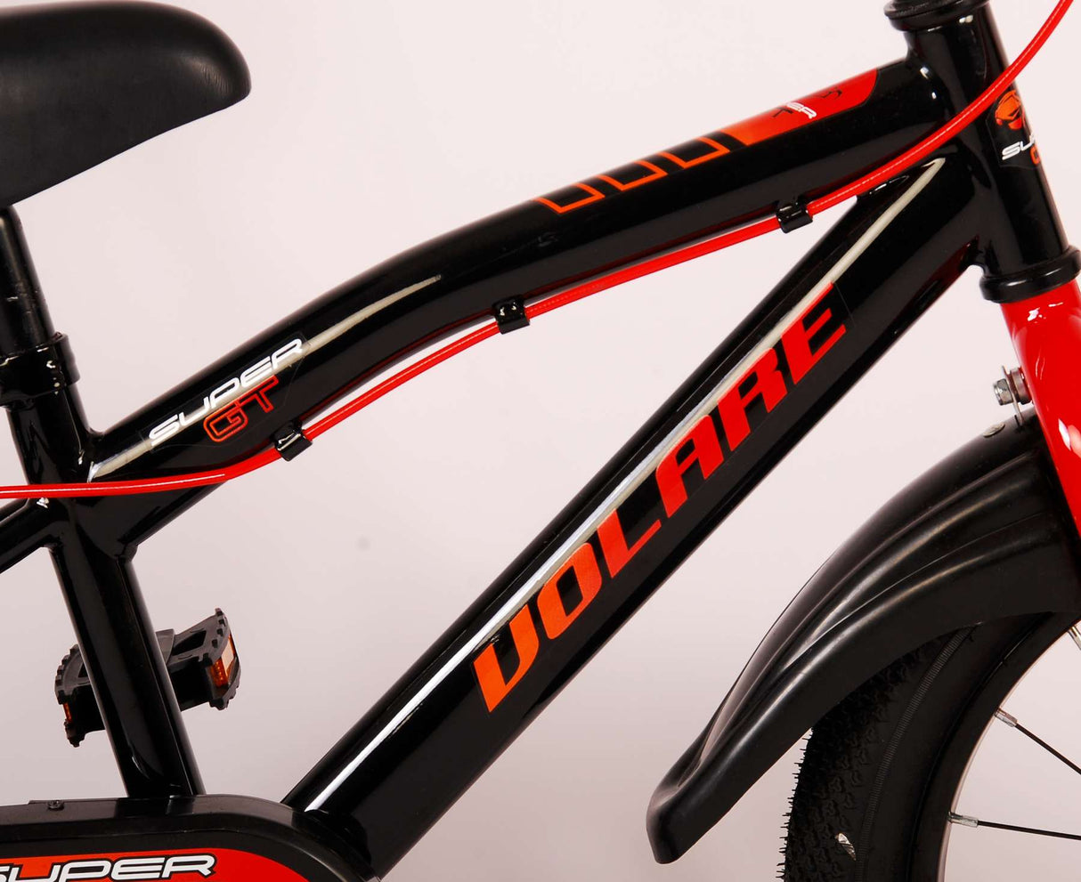 Volare Super GT Kinderfahrrad Jungen 16 Zoll Rot Zwei Handbremsen