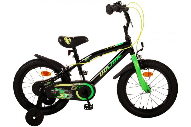 Volare Super GT Kinderfahrrad – Jungen – 16 Zoll – Grün – Zwei Handbremsen
